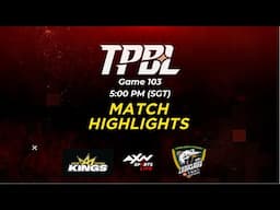 Game 103 - New Taipei Kings vs Taiwan Beer Leopards