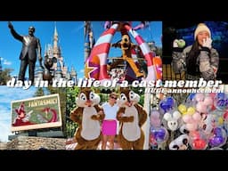 day in the life of a disney cast member + HUGE announcement! || disney vlogs 2025