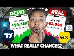 Lesiba Mothupi on Demo vs Real Trading – What Really Changes When the Money's Real