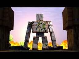 Warden and IronGolem Life – Part 1: HEROBRINE'S CURSE ( Minecraft Animation )