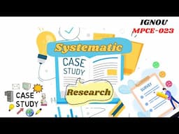 Systematic case study Research #mpce023