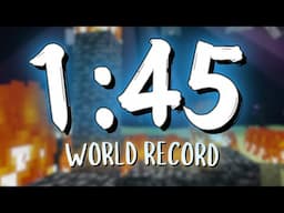 (FWR) Minecraft Controller Speedrun in 1:45