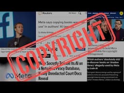 more book drama: meta used a BOOK PIRACY DATABASE to steal books to train AI, and authors are suing!