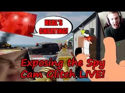 [LIVE] HES CHEATING!!!! (not really!) - Exposing the Spy Camera Glitch LIVE!