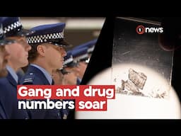 Small growth in police force under pressure from 'unprecedented' meth use | 1News on TVNZ+