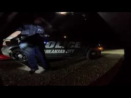 Arrested at Knebler Pond on Natchitoches Warrant