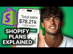 Shopify Plans: Are You Choosing the RIGHT One? (Beginner vs Advanced)