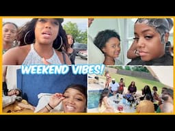 Single Mom Vlog: Memorial Weekend, Pool Party Chaos, Sneaky Niece & Mom Life Storytimes | Ellarie