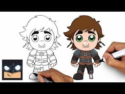 How to Draw Hiccup | How To Train Your Dragon