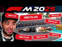 SEVEN Red Flags in ONE video?! CHAOS! F1 Manager: 2025 DLC Career S2 Part 3