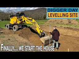 Digger Day | We finally start the house build