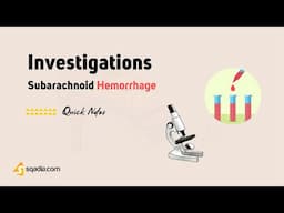 Subarachnoid Hemorrhage | Investigations
