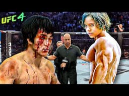Bruce Lee vs. Baby Faced Jock (EA sports UFC 4)