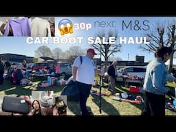 CAR BOOT SALE HAUL 😱