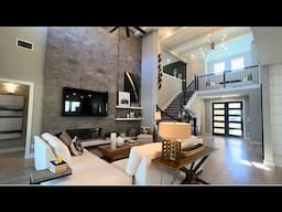 See Inside A Spectacular Luxury Home Tour : Model Home Tour