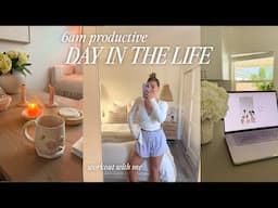 stay in a healthy routine 🌱 working out, grocery shopping, practicing healthy habits