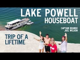Lake Powell Houseboat Adventure with Joel Weldon - Episode 1