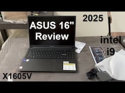 ASUS 16 Vivobook 16x Laptop intel Core i9 Review and Unboxing - WOW! Intel i9