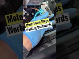 RV Steps Controller Working Backwards
