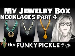 Part 4 My Jewelry Box My Favorite Necklaces Fun Jewelry Video!