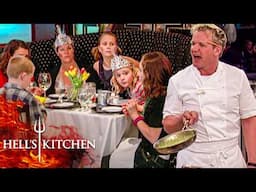 Chef Tries to Cook Leftover Risotto for Gordon's Family! | Hell's Kitchen