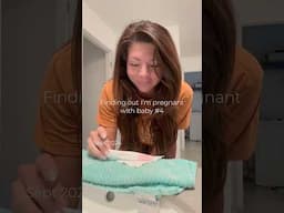 Finding out I’m pregnant with babe #4! #pregnancyafterloss #pregnancydiary #momof4  #lifestylevlog