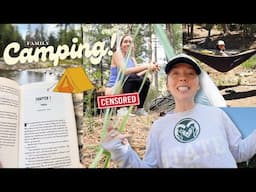 City Girls Go Camping! Getting Outside and Touching Grass!