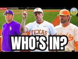 NCAA Baseball Regional Projections: Texas, LSU, Arkansas, Tennessee, More