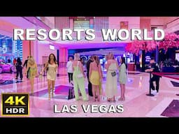 [4K HDR] Resorts World Las Vegas Walking Tour | March 28, 2025 | Las Vegas Strip
