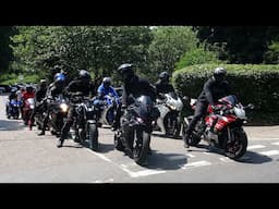 SUPERBIKES in London 2025.Ducati Desmosedici,Yamaha R1M,Suzuki.BMW