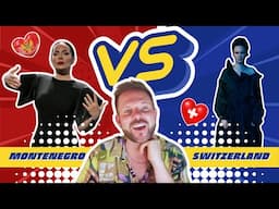 Eurovision 2025 Reaction & Review |🇨🇭 Zoë Më – Voyage vs 🇲🇪 Nina Žižić – Dobrodošli