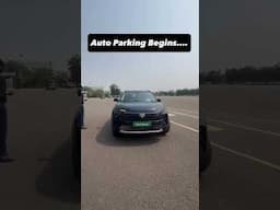 Tata Harrier.EV - Park Assist in action!