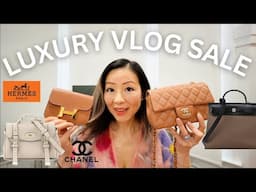 LUXURY VLOG SALE | Selling my Hermes, Chanel, Mulberry, Saint Laurent Bags w price