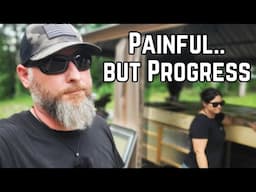 So Many SETBACKS… But We’re Finally Ahead! | Shed To House