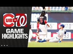 Cubs vs. Nationals Game Highlights (6/5/25) | MLB Highlights