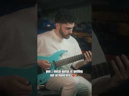 now THIS is a Metal RIFF #guitar #djent #metal #7string