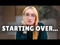 I'm Starting Over... Why I'm Rebuilding my Blog from SCRATCH!