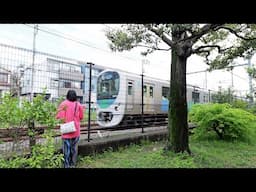公園から見られる鉄道スポットに行ってきた