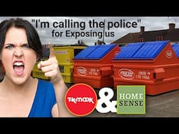 Dumpster Diving at Homesense & TKMAXX Encountered a Wild Karen