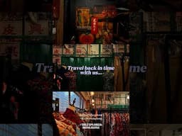 Step into the past with us as we experience a charming old HK-style photoshoot! ❤️