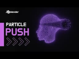Blender Tutorial - Geometry Nodes Particle Push