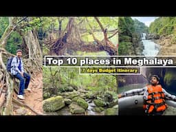 Top 10 place to visit in Meghalaya | Meghalaya tour budget | Best time to visit | Dawki | wari chora