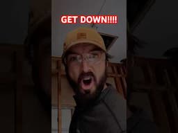 FIRE IN THE HOLE!  | DEMOLITION DAY!  (DIY HOME IMPROVEMENT!) #shorts