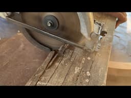 Transforming Old Ship Wood into a Beautiful Coffee Table