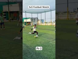🔥5v5 Football Match | Beating Defenders With Best Football Skills #shorts #viralshorts
