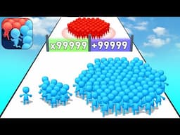 Play 9999+ Levels Tiktok Mobile Gaming Count Masters Top Free Gameplay Android,iOS Latest Update