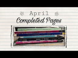 April 2024 Completed Pages