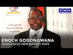 Finance Minister Enoch Godngwana sets new budget date for 21 May