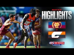 Brisbane Lions v GWS Giants Highlights | Round 14, 2025 | AFL