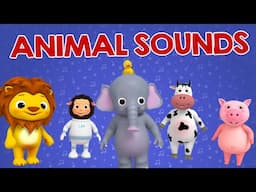 What Animals Sounds Can Hear? + More Nursery Rhymes and Kids Songs | Learning ABCs & 123s